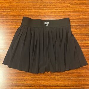 Aritzia Tna Move Tech Tennis Pro Micro Mini Skirt Pleated Black Women's XS
